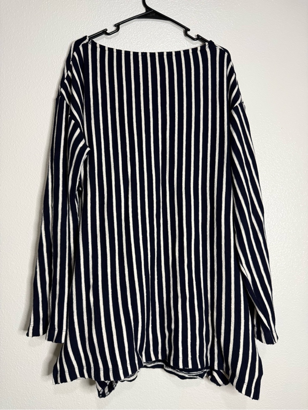 Intimately Free People Come On Over Navy/White Striped Tunic - Picture 9 of 10